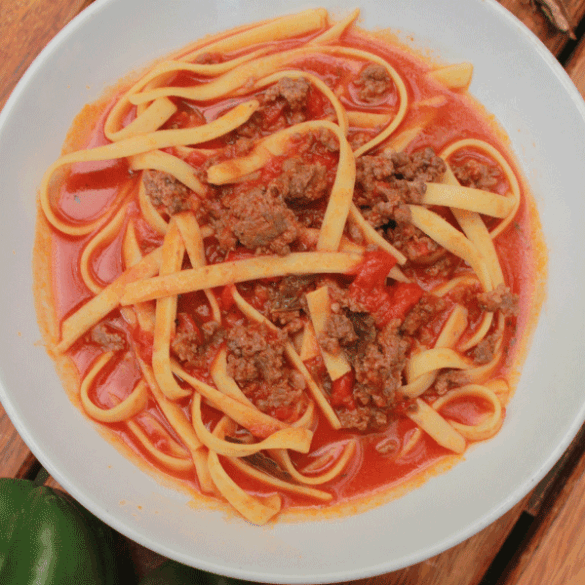 Pasta a la Bolognesa